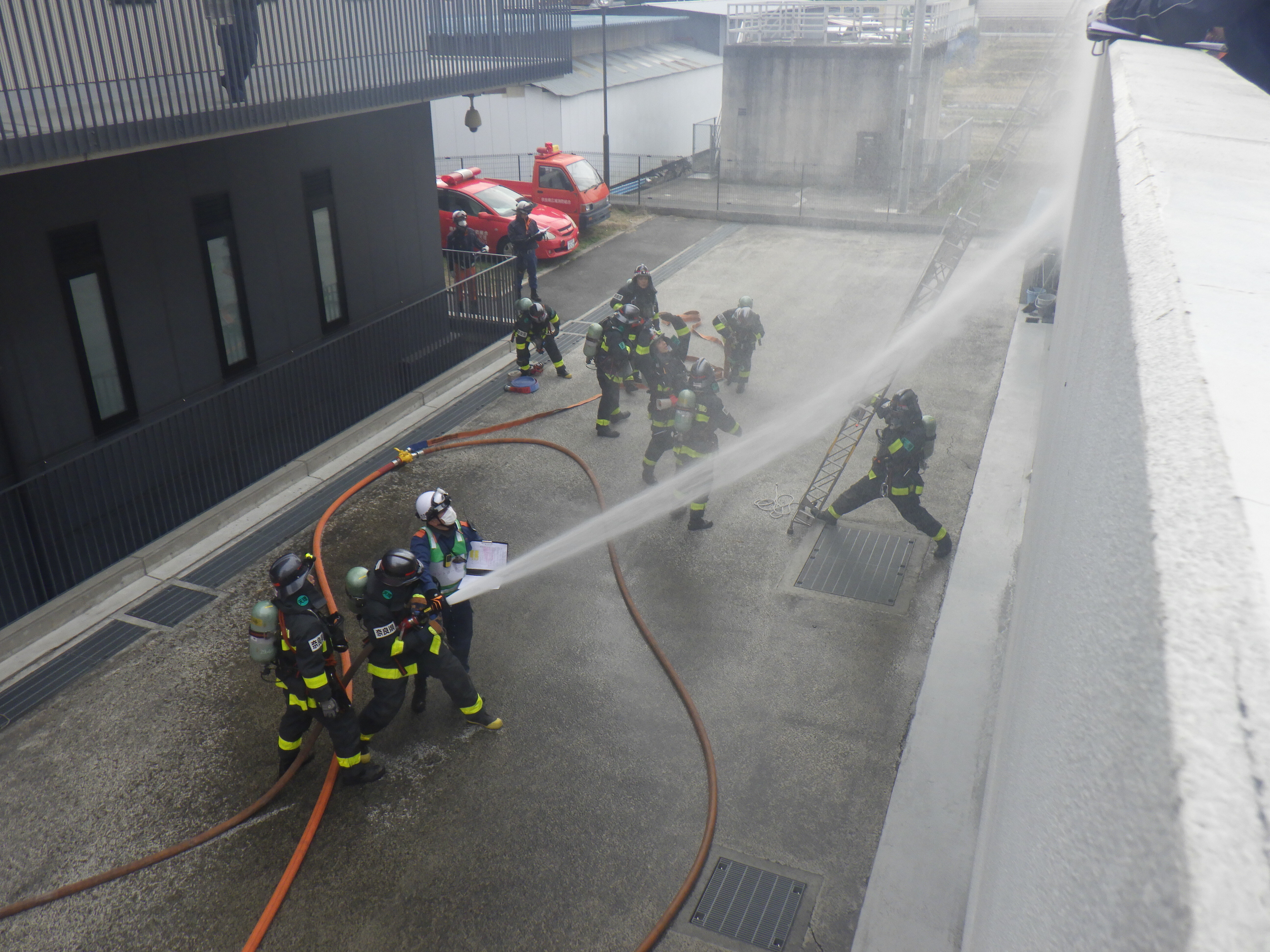 一般建物火災訓練