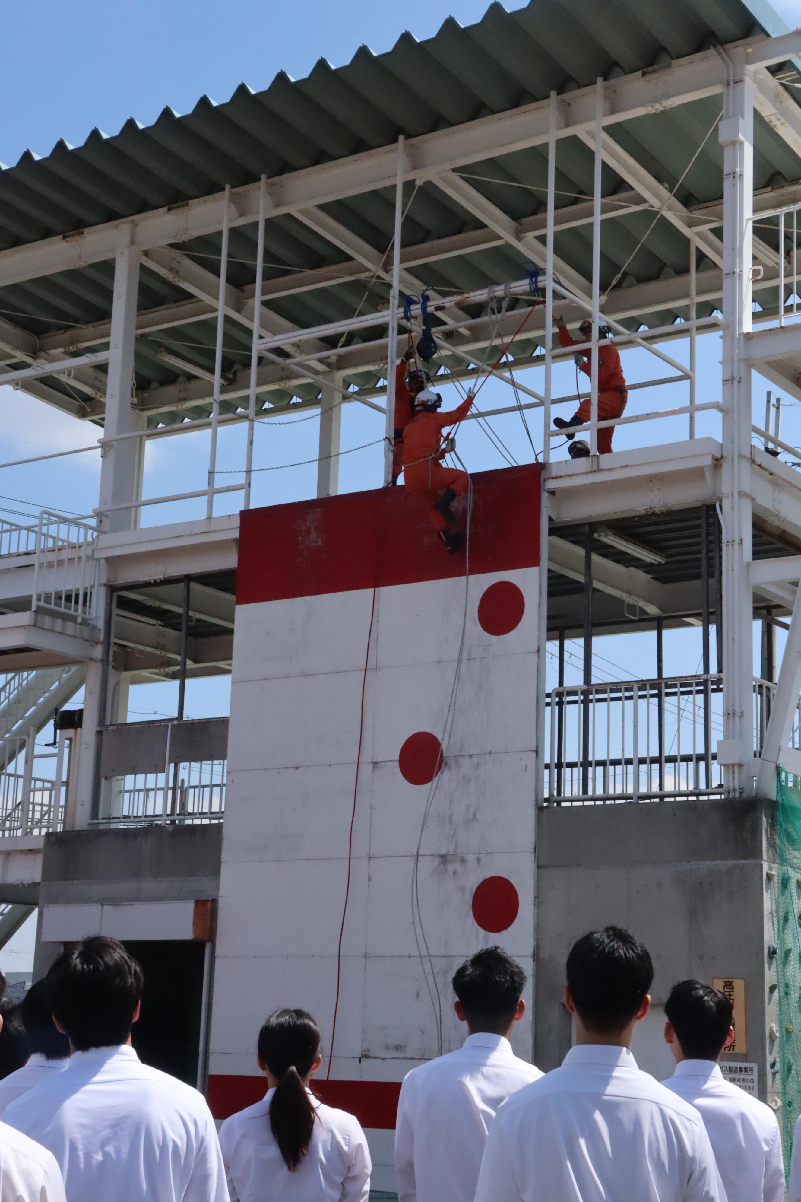 訓練見学
